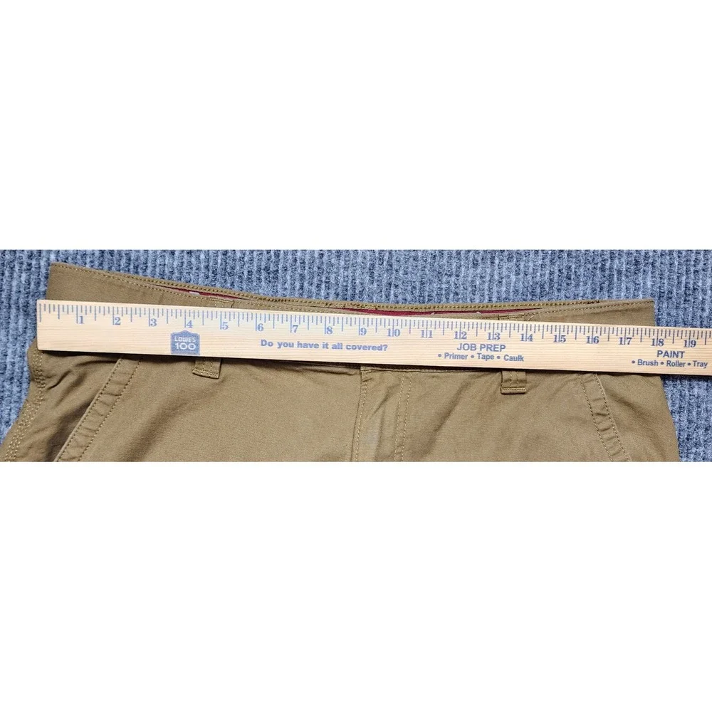 Wrangler ATG All Terrain Gear Mens 36x30 Khaki Tan Outdoor Stretch Pants